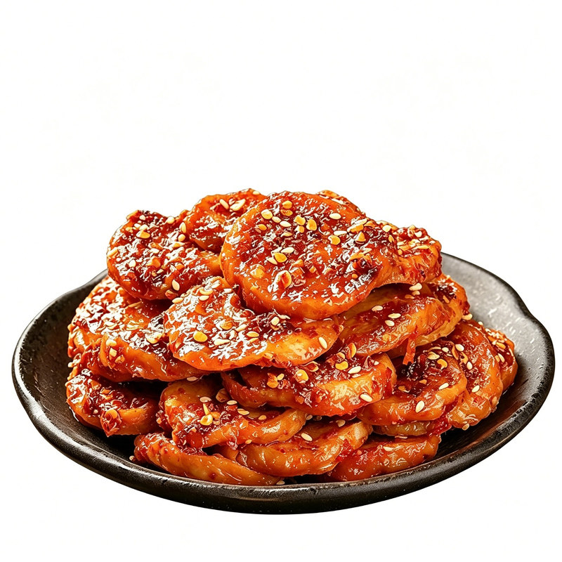 秦奋陕西风味烤面筋圈干净配料