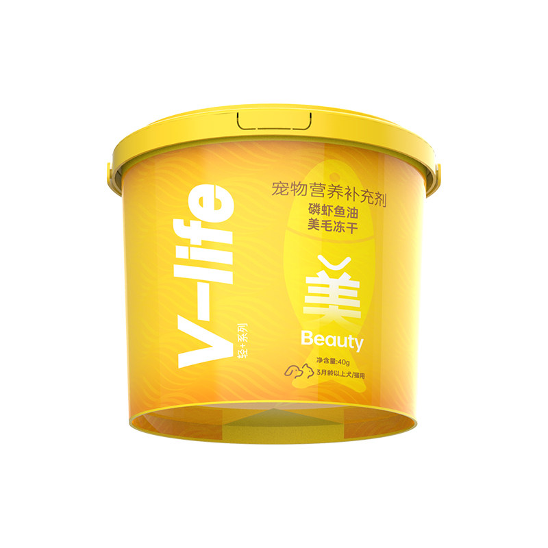 红狗磷虾鱼油猫狗通用美毛冻干