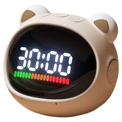 波比熊T9智能语音计时器时钟闹钟