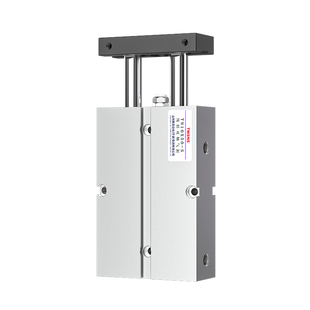 双杆气缸双轴双出小型TN气动汽缸10/16/20*10/30/50/60/70/80/90