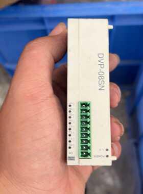 【询价】台达PLC扩展模块DVP08SN11R成色实物图，功能正常适用
