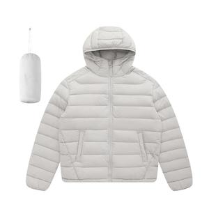 GOLFCROSS可收纳轻便排骨羽绒服男女款2025新款冬季外套连帽轻薄