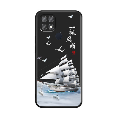 luckrider适用于oppoa35手机壳pefm00新款小清新0pp0a35全包防摔opoa35高级彩绘软壳oppa35个性保护套男女简
