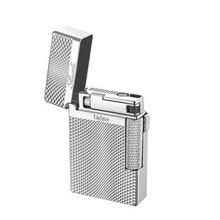 朗声打火机充气防风男士高档侧滑砂轮网红双火创意个性潮送男友的