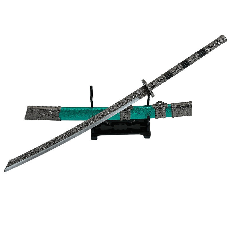 28cm古代名剑冷兵器模型康熙战刀