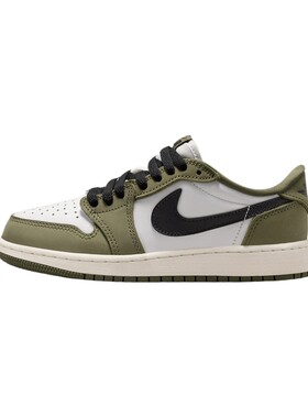 NIKE耐克大童AirJordan1RetroLowGS运动篮球鞋HQ6999-200