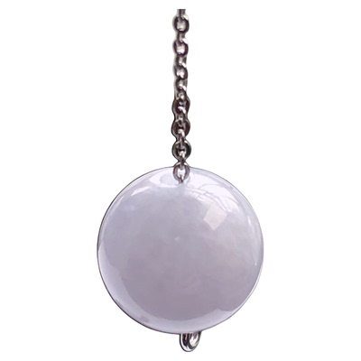 缅甸天然翡翠A货紫罗兰圆珠配饰