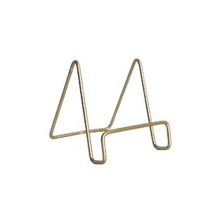 Clock Support北欧复古极简黄铜时钟架盘子展示架杂志架钟表架画