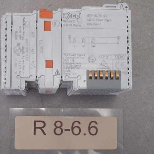 5 X Wago 750-602 Internal System Supply Module 24VDC Max. 10