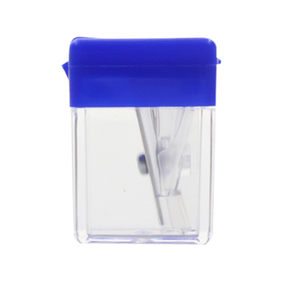 日本三菱卷笔刀DPS-101PLT多色转笔刀便携美术生文具Palette系列小学生素描9800铅笔专用小型卷笔刀 削笔器