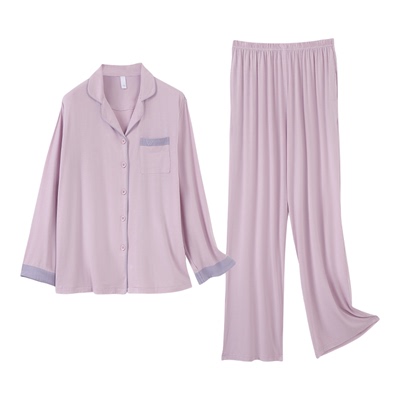 【抗菌防螨】睡衣女士莫代尔长袖