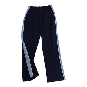 定制藏青全棉春中小学生校服裤