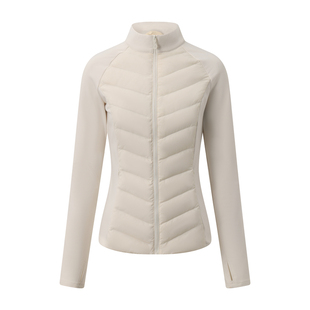 【胖东来同款】魔力薇薇人鱼修身羽绒服女秋冬短款外套防风内胆新