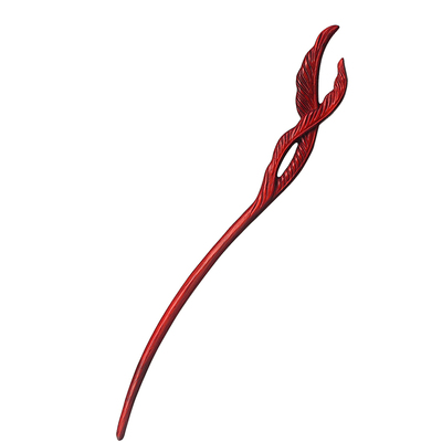 追师凤翎小叶紫檀木日常古代发簪