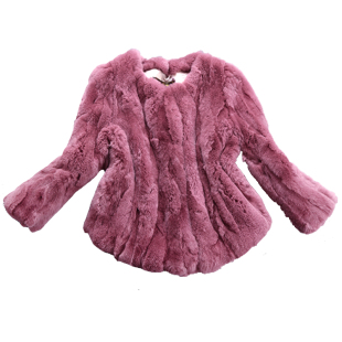 2025秋冬清仓特价新款獭兔毛外套皮草短款韩版宽松大码女修身反季