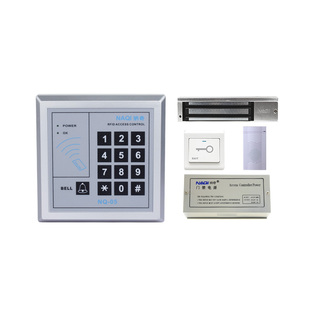 电子门禁系统一体机双门电磁锁磁力锁刷卡锁密码玻璃门门禁锁套装