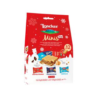 Loacker莱家进口威化饼干散装独立包装结婚喜糖婚糖批发休闲零食