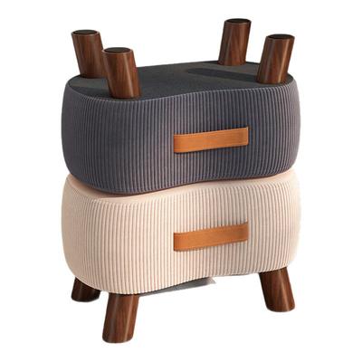 茶几小矮凳软包穿鞋凳