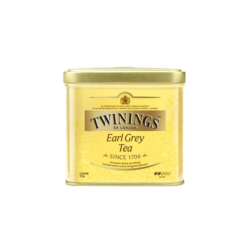 川宁Twinings豪门伯爵红茶500g罐装进口茶叶饮品下午茶散装茶送礼