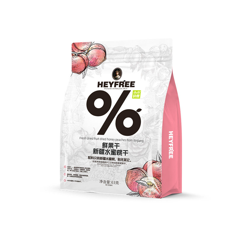 小小的我新疆水蜜桃干