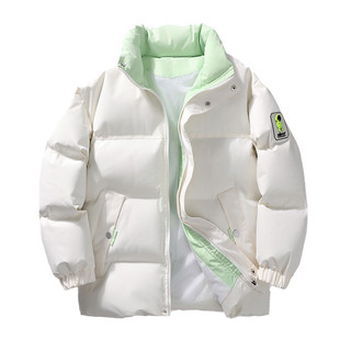 NASA STUSY美式2025冬季新款加厚保暖男款防寒防风羽绒服外套