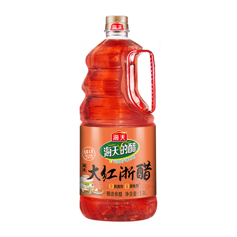 玫瑰米醋500mL海天食醋点蘸凉拌炒菜烹饪家用醋家用商用实拍图 商品