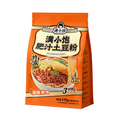 满小饱肥汁土豆粉速食自煮方便面