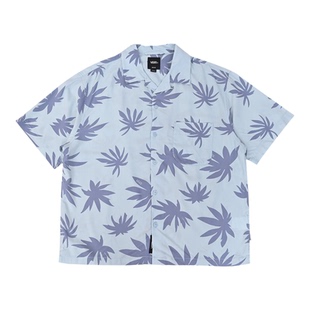 VANS范斯夏季新款男子短袖衬衫翻领百搭运动休闲上衣VN000VTKFOA