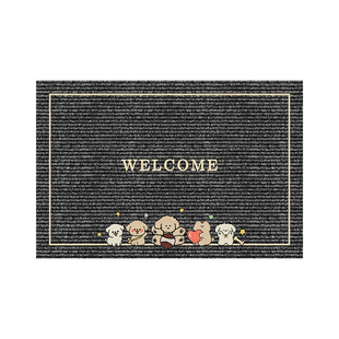 入户门地垫2026新款高端防滑耐脏玄关地毯进门口家用除尘室外脚垫