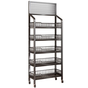 零食货架超市陈列架便利店收银台多层置物架饮料小食品玩具展示架