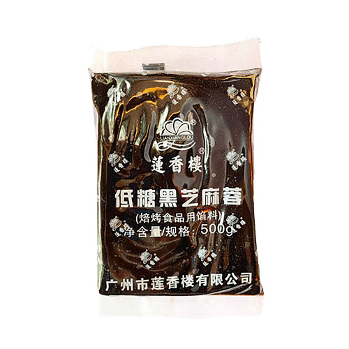 广州莲香楼低糖馅料500g烘培糕点原料低糖红豆沙低糖莲蓉冬蓉
