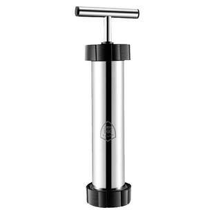 304不锈钢香肠机灌肠机家用手推灌香肠器自制做香肠腊肠制作工具