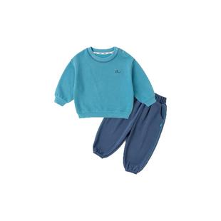 [多巴胺]儿童套装春季男童卫衣裤子宝宝衣服运动裤女童上衣春秋款