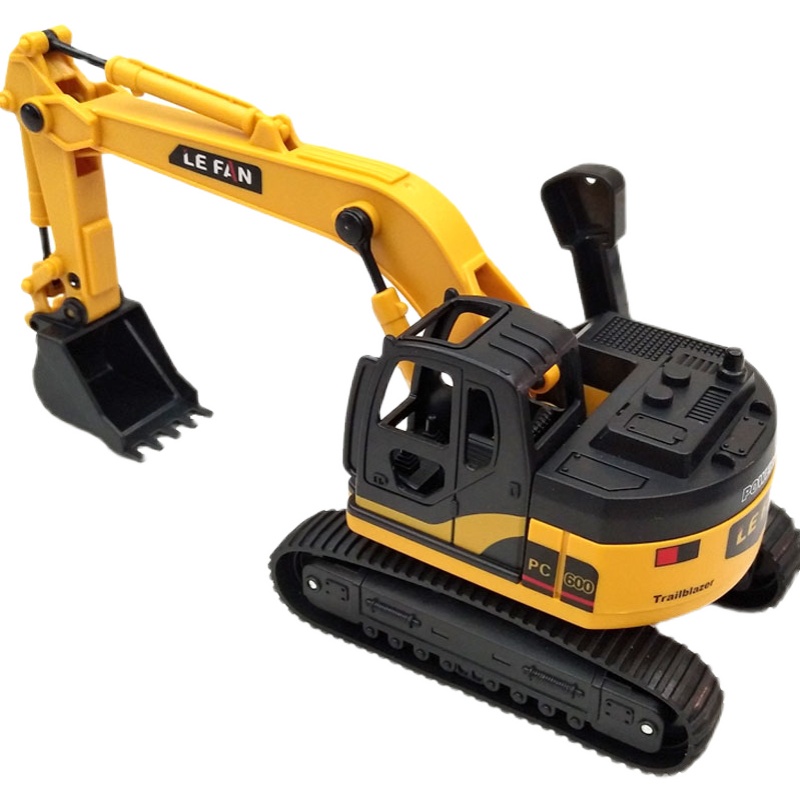 挖掘机玩具工程车套装推土挖土机小号铲车模型儿童玩具男孩3-6岁4