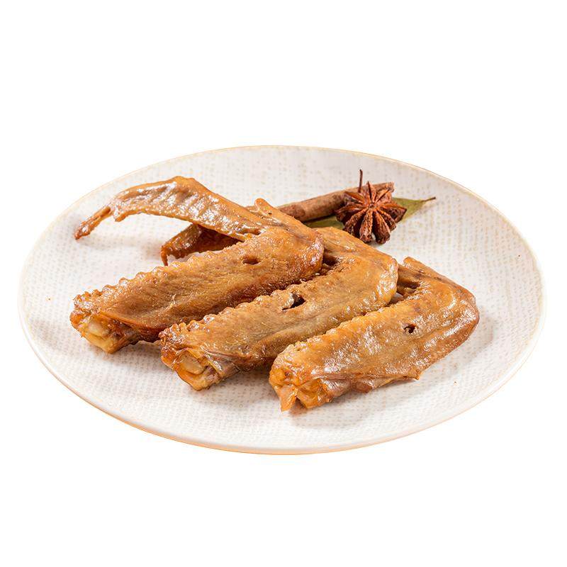 三明特产罗大胡子熏鸭翅香辣零食