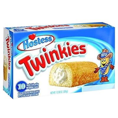 Twinkies奶油/巧克力心海绵蛋糕