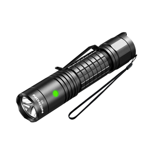 NICRON耐朗便携充电强光手电筒 防水耐摔 轻量便携带夹子手电N8