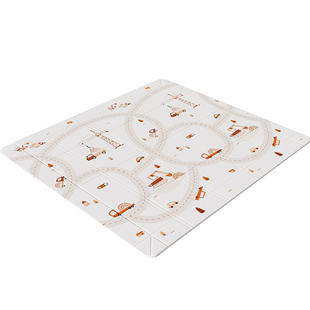 xpe折叠宝宝爬行垫围边婴儿爬爬垫防散乱户外野餐垫家用沙儿童池