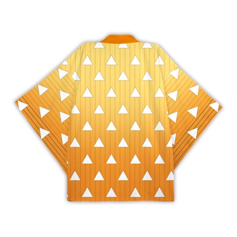 鬼灭之刃周边衣服羽织二次元cos服儿童我妻善逸炎柱外套T恤蝴蝶忍