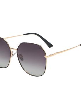 墨镜女大脸显瘦ins街拍圆脸偏光