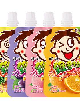 旺旺维多粒果冻爽吸吸冻果肉菠萝