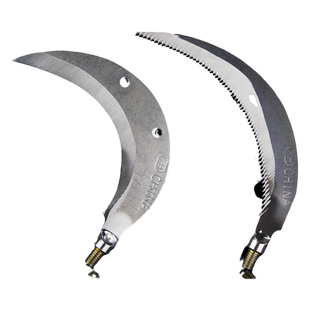 钓鱼水草刀割草刀芦苇刀 便携小镰刀 不锈钢锯齿月牙弯刀渔具用品