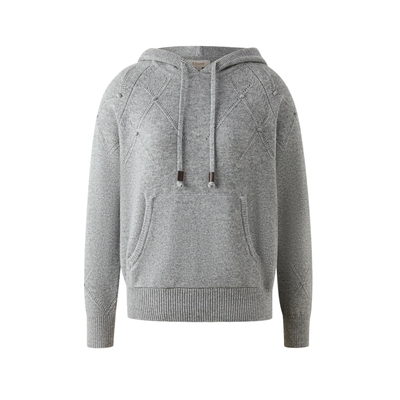 ELAND毛衣连帽长袖抽绳