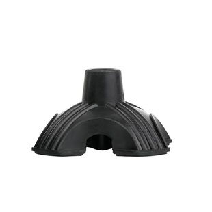 木石有约 红木拐杖胶套 手杖尼龙套 老人拐棍脚垫配件 防滑耐磨