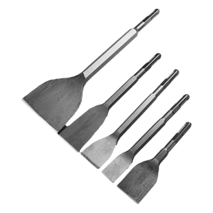 电锤凿子拆电机砖头水泥墙手电钻电垂平头平口铲刀劈夯錾冲击钻打