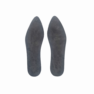 猪皮超薄真皮防滑吸汗自粘透气鞋垫女士高跟鞋可剪防臭尖圆头夏黑