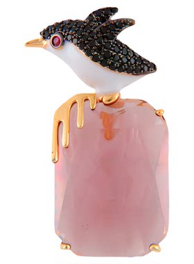 企鹅胸针奢华胸花别针配饰