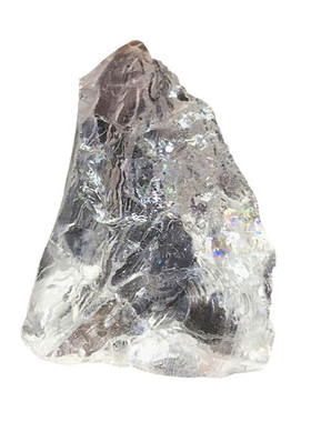 打孔水晶梵天透体吊坠