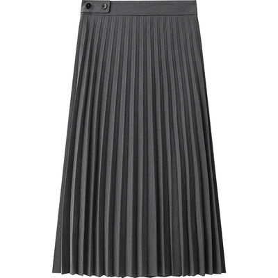 【播奥莱】播商场同款小川浩史胶囊系列冬气质百褶半裙BDR4BD4034