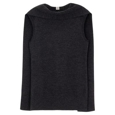 TOTEME 秋冬新款女士羊毛混纺毛背心银泰百货精品 301574